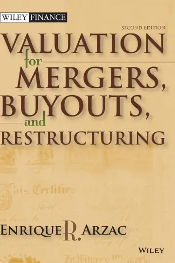 Cover of Valuation for Mergers, Buyouts, and Restructuring