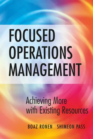 Cover of Focused Operations Management