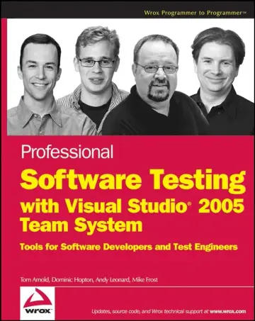 Cover of Professional Software Testing with Visual Studio® 2005 Team System