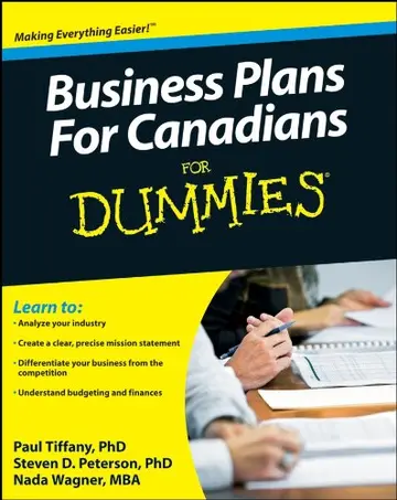 Cover of Business Plans for Canadians for Dummies