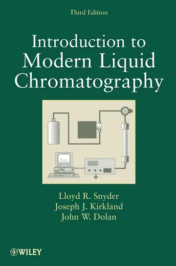 Cover of Introduction to Modern Liquid Chromatography