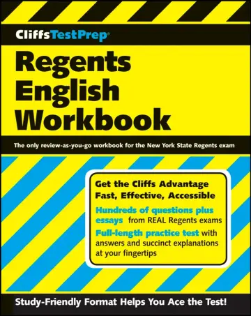 Cover of CliffsTestPrep Regents English Workbook