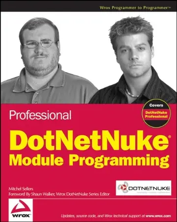 Cover of Professional DotNetNuke Module Programming