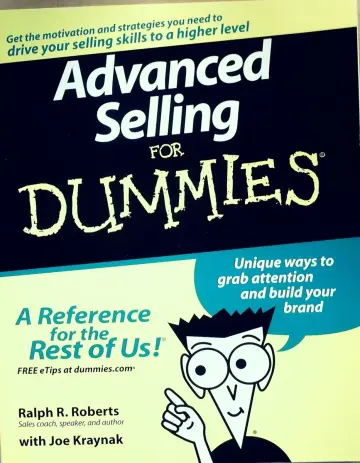 Cover of Advanced Selling for Dummies®