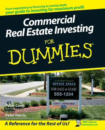 Cover of Commercial Real Estate Investing for Dummies