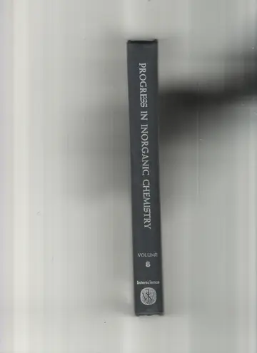 Cover of Progress in Inorganic Chemistry