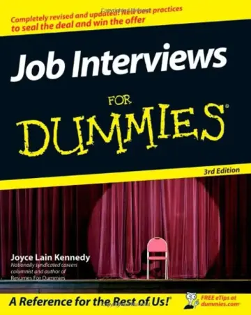 Cover of Job Interviews for Dummies