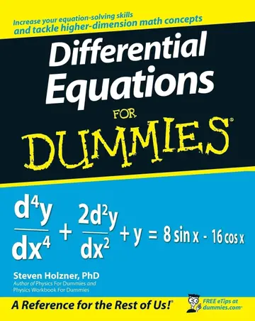 Cover of Differential Equations for Dummies