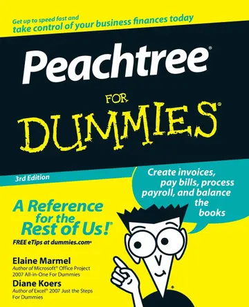 Cover of Peachtree for Dummies