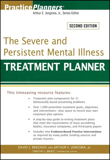 Cover of The Severe and Persistent Mental Illness Treatment Planner