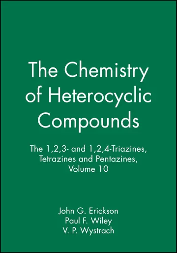 Cover of The 1,2,3- and 1,2,4-Triazines, Tetrazines and Pentazines, Volume 10