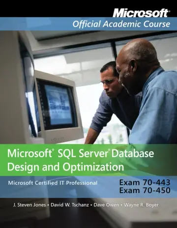 Cover of Exam 70–443 and 70–450 Microsoft SQL Server Database Design and Optimization