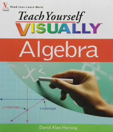 Cover of Teach Yourself Visually Algebra