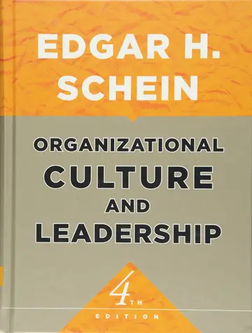 Cover of Organizational Culture and Leadership