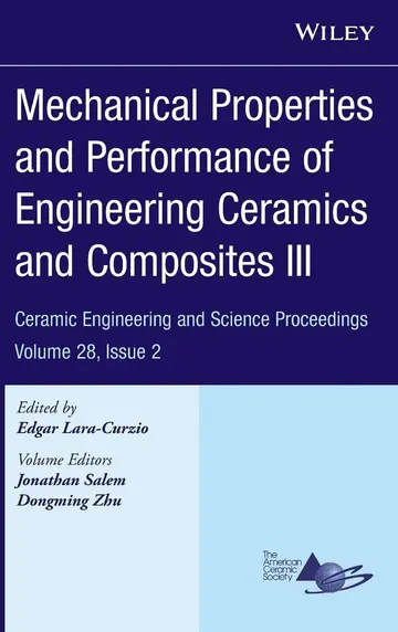 Cover of Mechanical Properties and Performance of Engineering Ceramics and Composites III, Volume 28, Issue 2