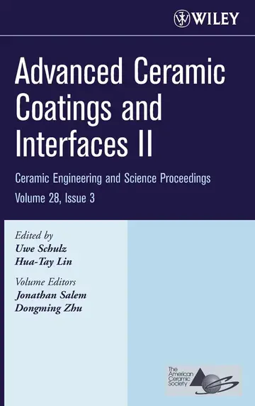 Cover of Advanced Ceramic Coatings and Interfaces II, Volume 28, Issue 3