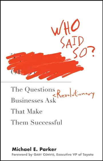 Cover of Who Said So?