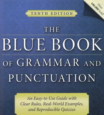 Cover of The Blue Book of Grammar and Punctuation