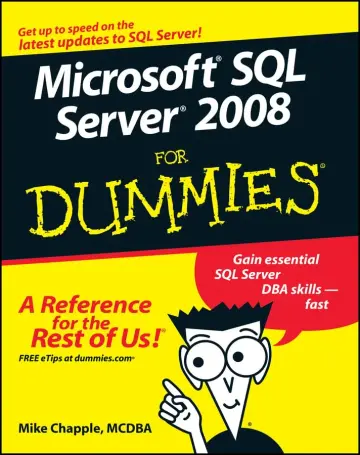 Cover of Microsoft SQL Server 2008 for Dummies