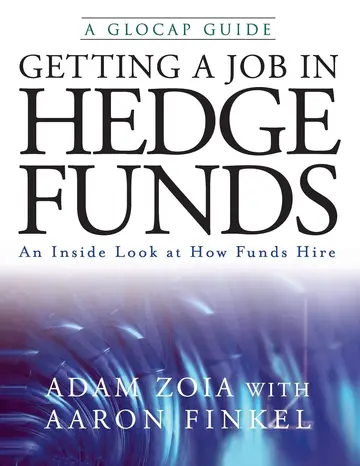 Cover of Getting a Job in Hedge Funds