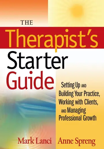 Cover of The Therapist's Starter Guide