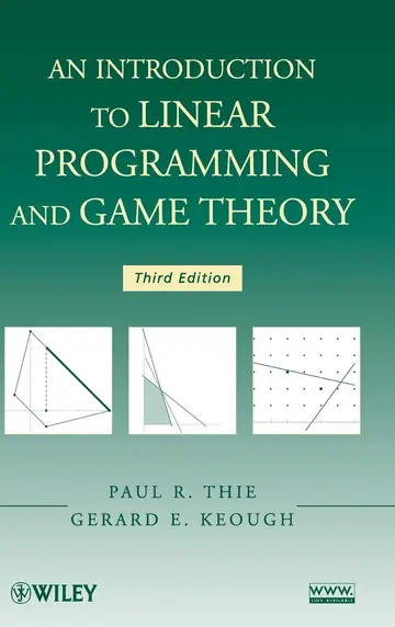 Cover of An Introduction to Linear Programming and Game Theory