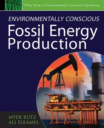 Cover of Environmentally Conscious Fossil Energy Production