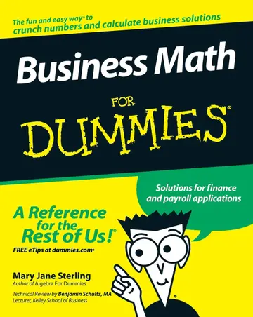 Cover of Business Math for Dummies