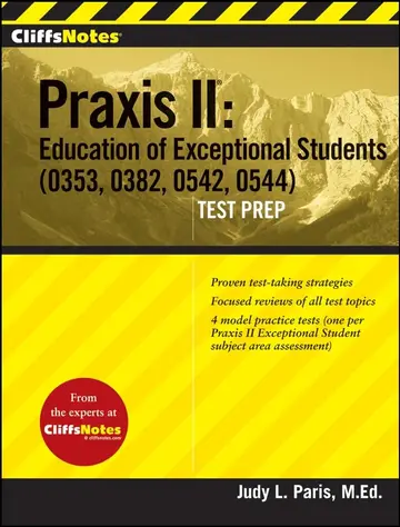 Cover of CliffsTestPrep® Praxis II®