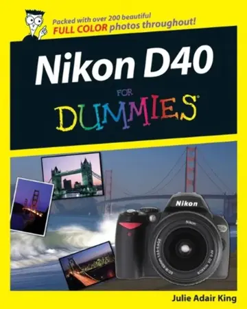 Cover of Nikon D40/D40x for Dummies