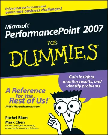 Cover of Microsoft PerformancePoint 2007 for Dummies