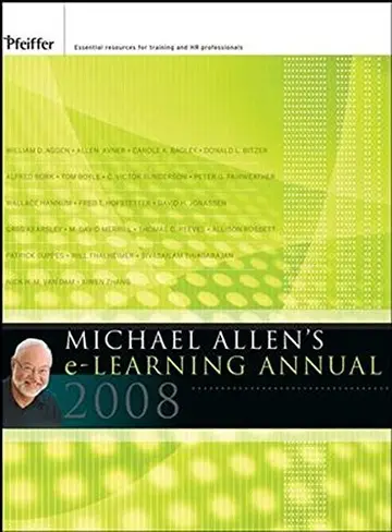 Cover of Michael Allen's 2008 e-Learning Annual