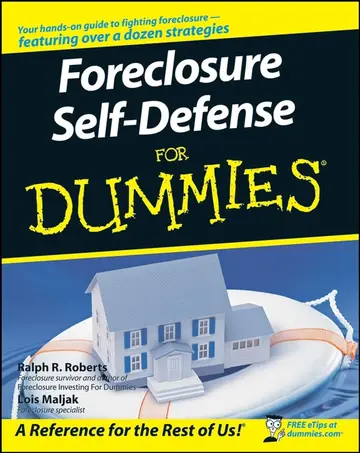Cover of Foreclosure Self–Defense for Dummies