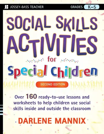 Cover of Social Skills Activities for Special Children 2e