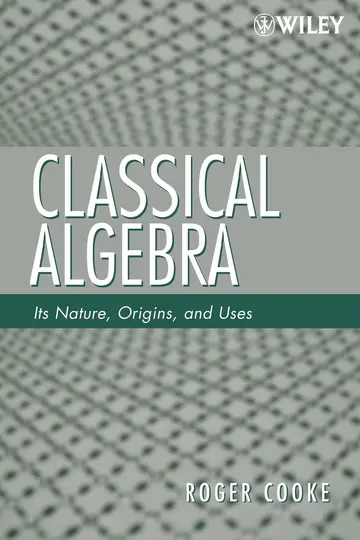 Cover of Classical Algebra