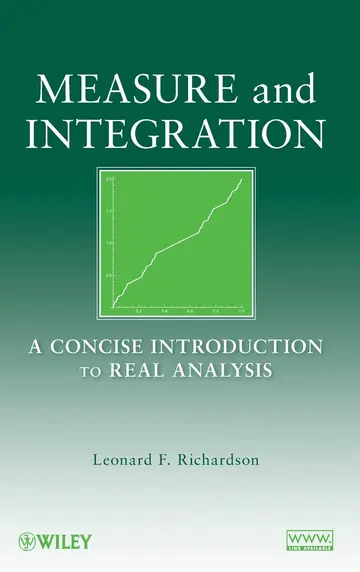 Cover of Measure and Integration