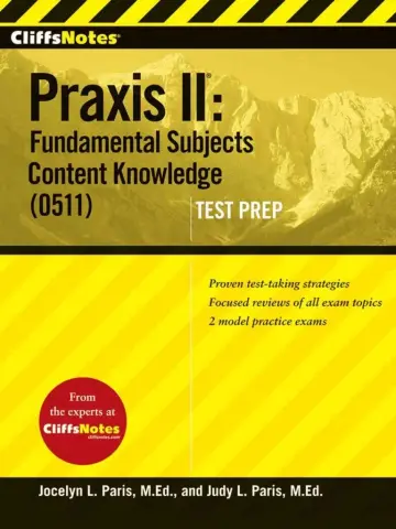 Cover of CliffsNotes Praxis II