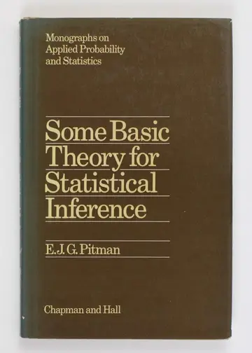 Cover of Some basic theory for statistical inference