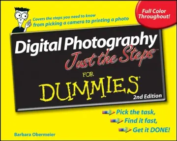 Cover of Digital Photography Just the Steps for Dummies