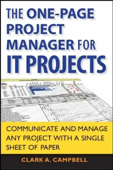Cover of One-Page Project Manager For It Projects