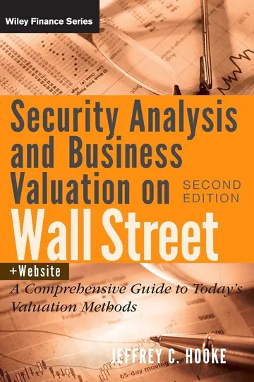 Cover of Security Analysis and Business Valuation on Wall Street