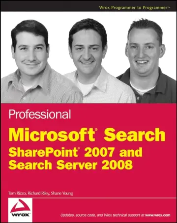 Cover of Professional Microsoft Search