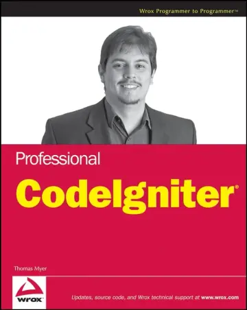 Cover of Professional CodeIgniter