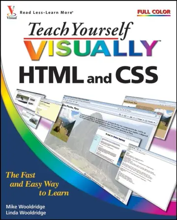 Cover of Teach Yourself Visually HTML and CSS