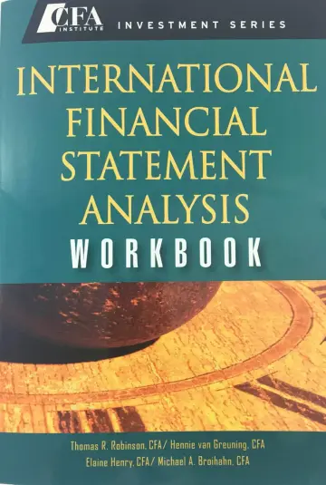 Cover of International Financial Statement Analysis