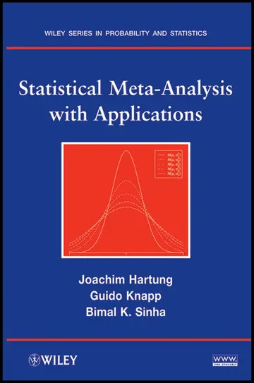Cover of Statistical Meta-Analysis with Applications