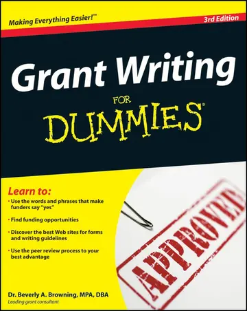 Cover of Grant Writing for Dummies®