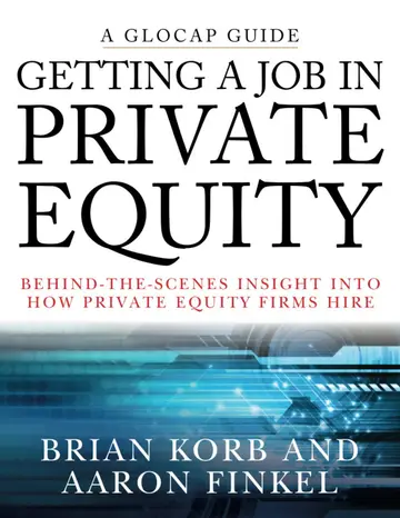 Cover of Getting a Job in Private Equity