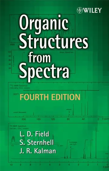 Cover of Organic Structures from Spectra