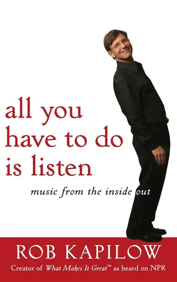 Cover of All You Have to Do is Listen